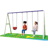 Megastar - Smile & Swing Metal Playset - 300 x 130 x 250 cms - Rafplay