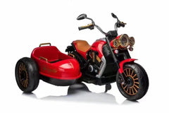 Megastar Electric Ride On 12v Vespa Style Side by Side Kids Motorbike