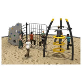 Megastar Gym for Kids Backyard Rock Climber Series
