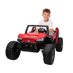 2 seater big size Electric ride on jeep 24 v battery - Red