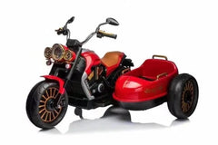 electric ride on 12 v vespa style side by side motorbike