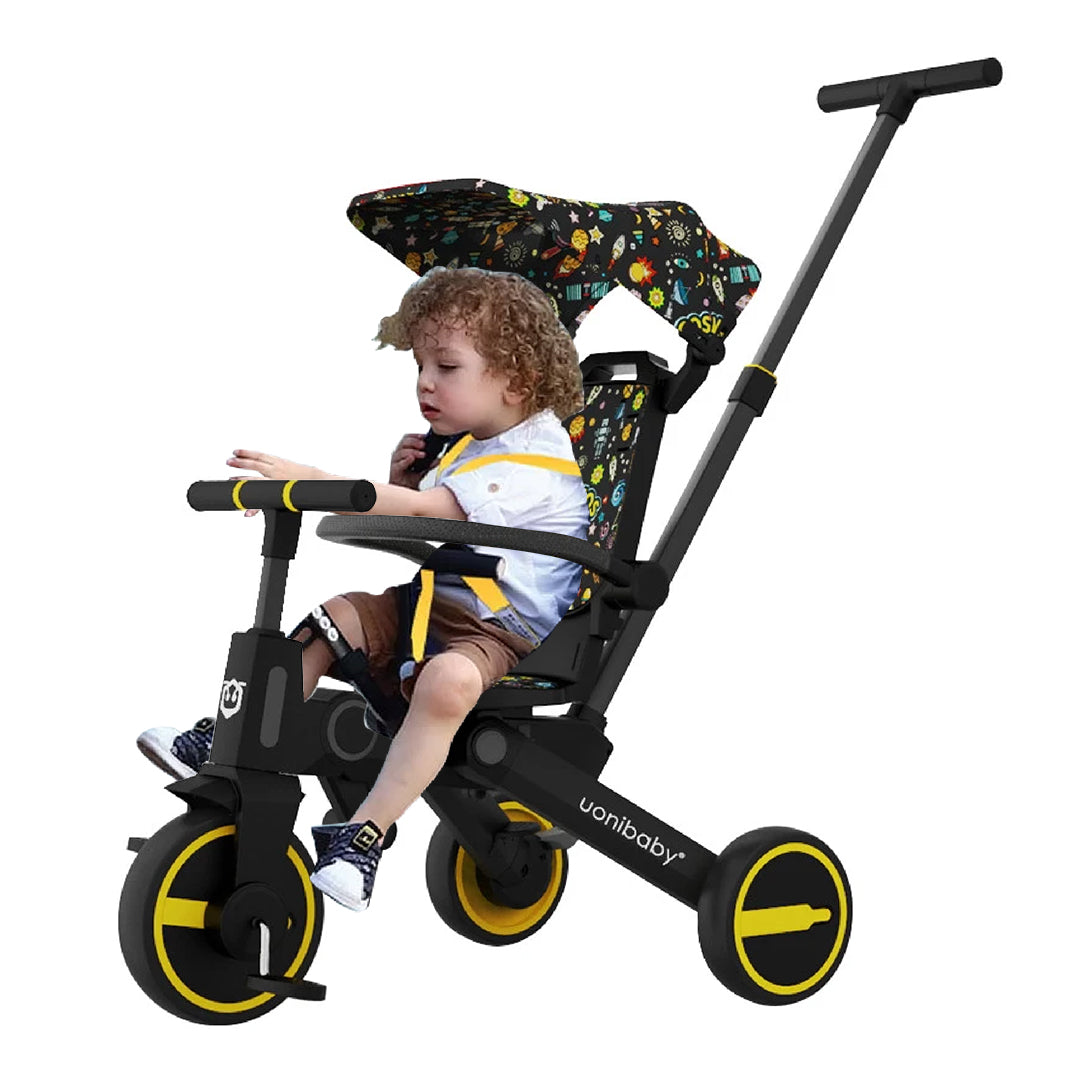 Foldable & Reversible Tricycle Stroller