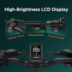 ENGWE Electric Scooter ENGINE PRO 2.0 EBIKE FAT TYRE 110 kms mileage with 1 yr warranty