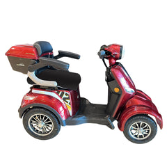 Red Megawheels Mobility Raptor 60V Electric 4 Wheels Scooter