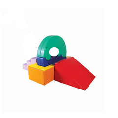 Megastar 3 Step Climb, Crawl, and Sliding Soft Play Activity Set