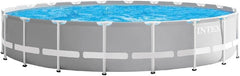 Intex 26756UK Prism Metal Frame Swimming Pool Round 6.1 x 1.32 m 20 ft