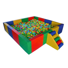 Megastar Indoor Soft Playground Cube Ocean Balls Pool For Kids. size 6m2