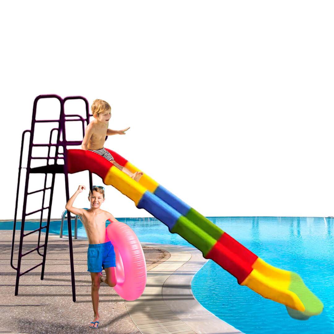 Megastar Rainbow Play slide medium- 210 cms