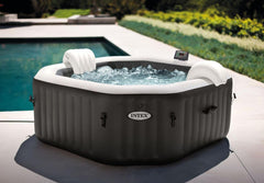Intex Purespa Jet and Bubble Deluxe Set, 201 x 201 x 71 Cm, Multi-Colour