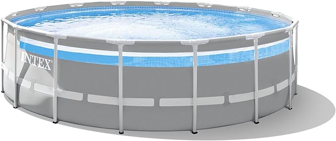 Intex Prism Frameth Clearview Premium Round Pool Set 4.27x1.07mt