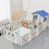 Baby Playpen for Toddler With Extra Large Gate