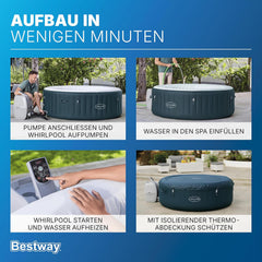 Step-by-step guide on how to set up a Bestway inflatable hot tub