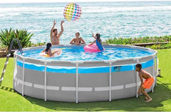 Intex Prism Frameth Clearview Premium Round Pool Set 4.27x1.07mt