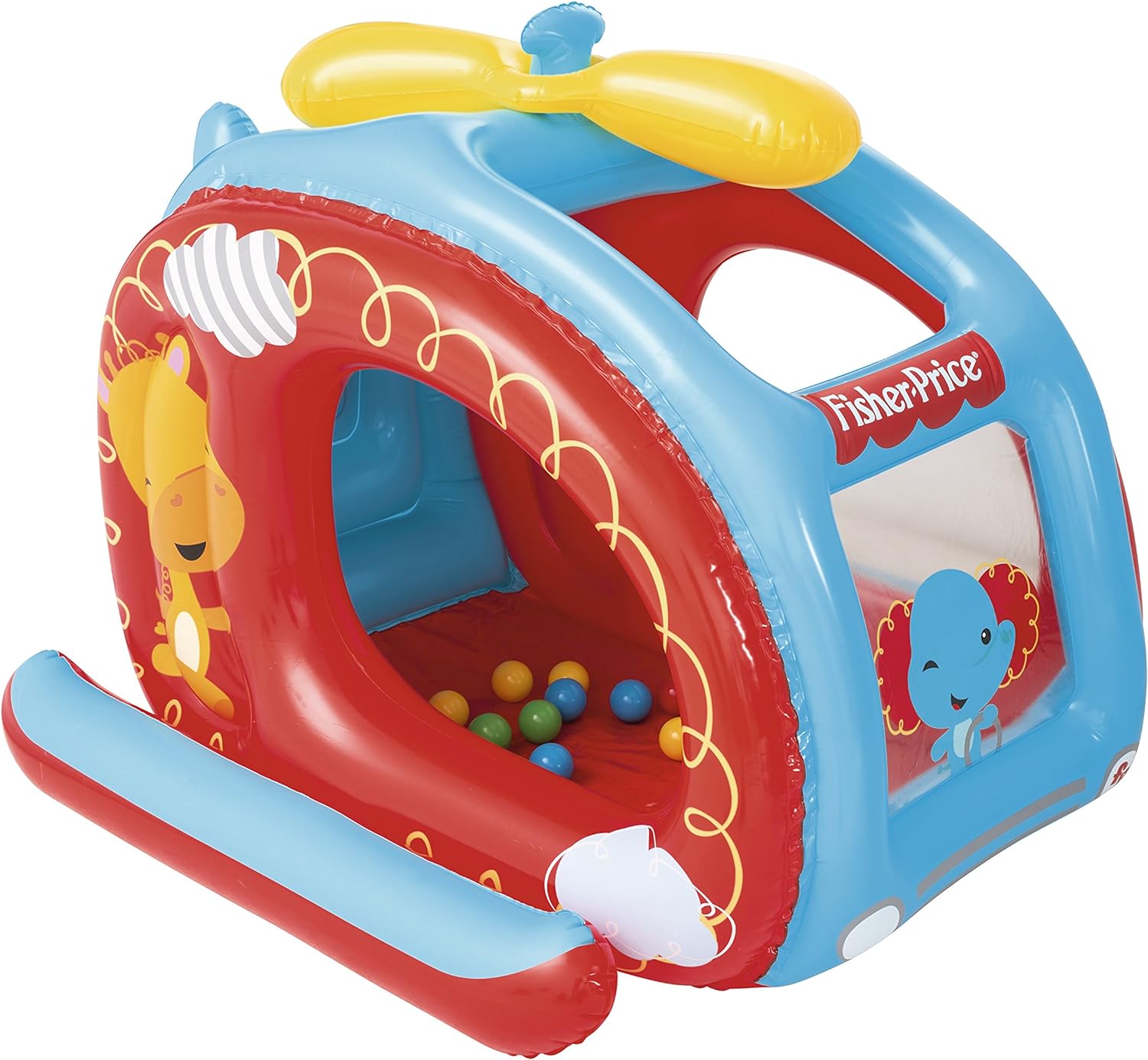 Helicopter Inflatable Ball Pool