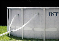 Intex 16' x 48" Prism Frame Chevron Premium Above Ground Pool Set