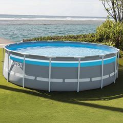 Intex Prism Frameth Clearview Premium Round Pool Set 4.27x1.07mt