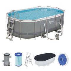 Bestway Power Steel Oval Pool