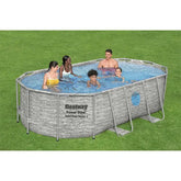 Bestway Power Steel Vista Pool Set 427x250x100cm - Brown