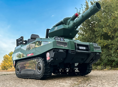 Kids Electric Ride-on Ultimate Adventure Tank with LED