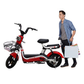 Megawheels Electric Moped Scooter Pedal Smart Bike 48V Top Speed of 30-35 KM/H
