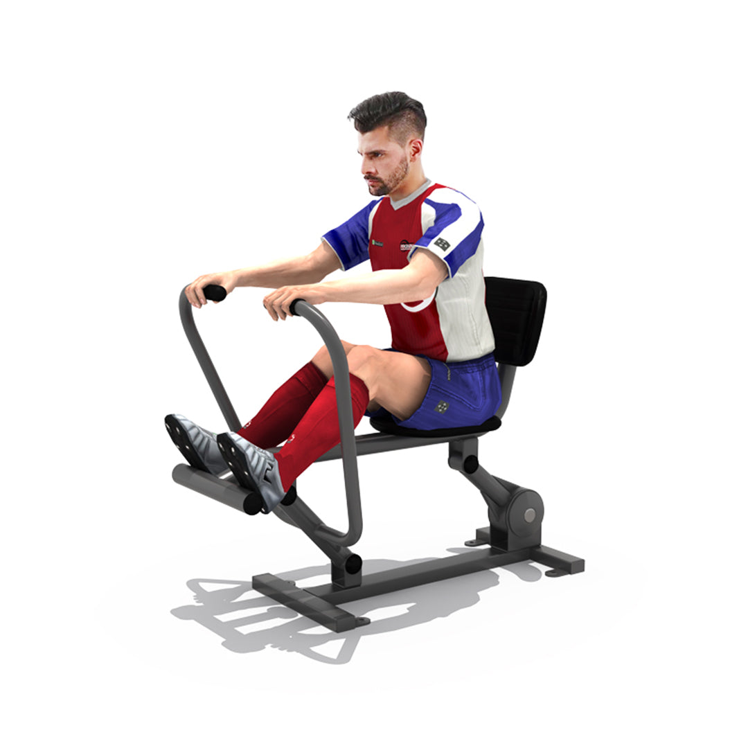 Megastar Single Rowing Trainer Outdoor Garden & Park Fitness Equipment