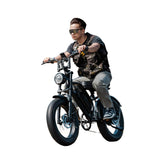 Megawheels EBike 48v TerraVibe for Adults With Removable Battery, Pedal Assist Electric Mountain bike, Urban Commuter Electric Bicycle