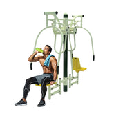 Megastar Double Sit and Push Trainer, Outdoor, Garden & Park Fitness Equipment