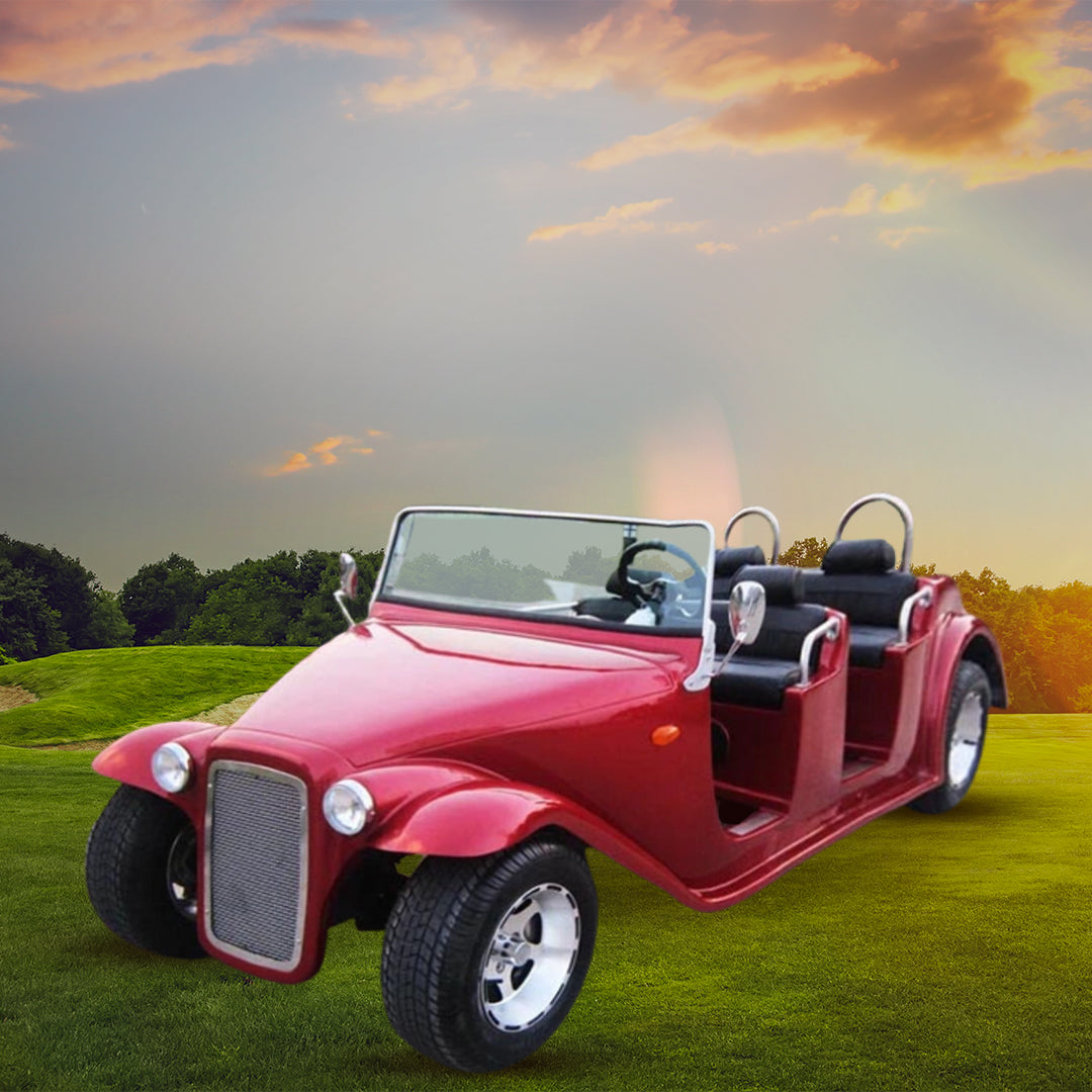 Electric Golf Cart Golf Buggy: Vintage Classic Seater Royal