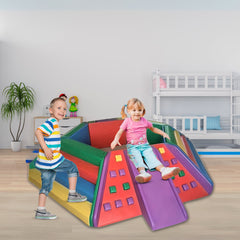 Megastar Soft Play Zone Fun Ball Pit Area With Slide, Roll & Climbing Activitie