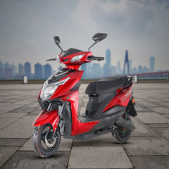 Electric 60 v Moped Motorbike scooter - red