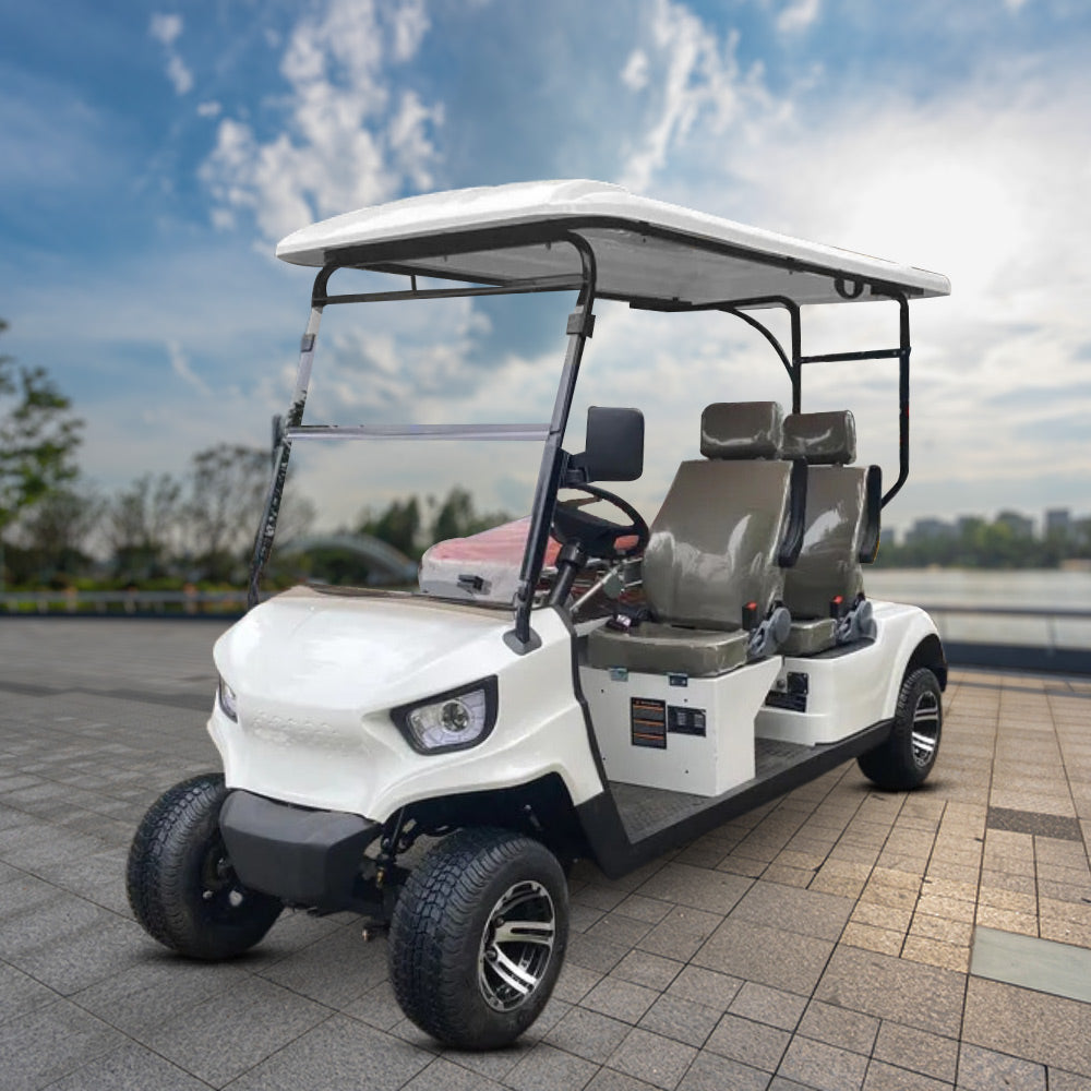 Megawheels Responder 3 Sports Medical Ambulance Electric Golf Cart 3 Seats + Stretcher for Emergency