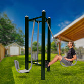 Megastar Triple Leg Presser Outdoor Garden & Park Fitness Equipment