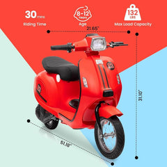 Megawheels 24V Electric Scooter 350 Watt with Seat For Kids