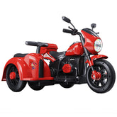 Megastar Rideon Electric Hunter Bike With Side by Side Car 12 V With Rc for 2 Kids