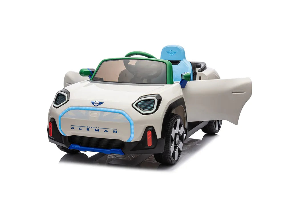 Megastar Licensed Mini Cooper Aceman Rideon 12 V Kids Toy Car With RC
