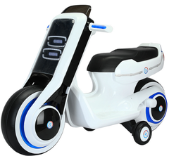 Megastar Ride on 12 V Glowtorque Electric Kids Big Sized Bike With Training Wheels
