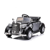 Raf Ride on Licensed Royal Audi Horch 12V antique Kids Electric Car-Black