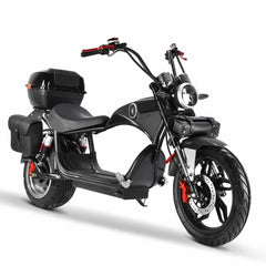 Megawheels Turbo City Chopper Electric Harley 4000w-Black