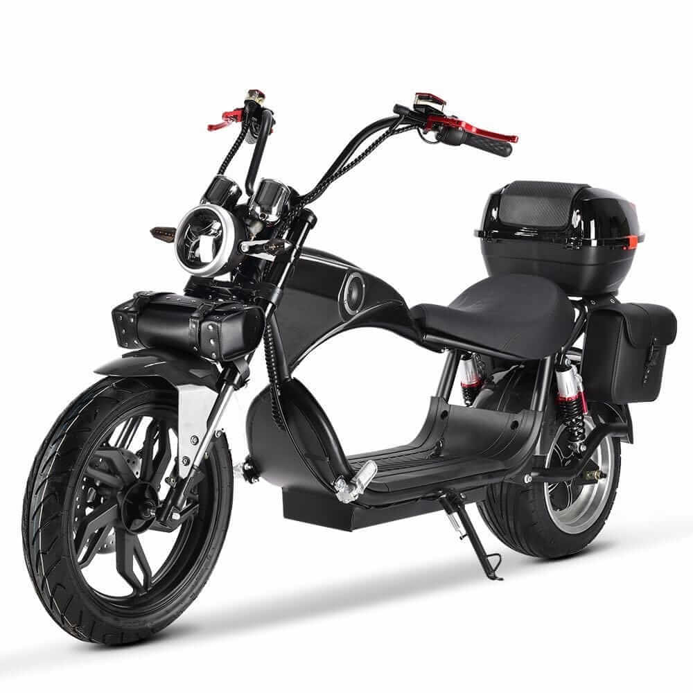 Megawheels Turbo City Chopper Electric Harley 4000w-Black