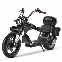 Megawheels Turbo City Chopper Electric Harley 4000w-Black