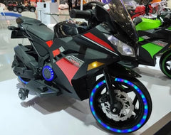 Raf Ride on Rocket serius 12 v Electric Motorbike for Kids -Black