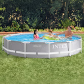 Intex Prism Frame Round Pool 12' X 30" (3.66M X76cm)