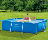 Intex Metal Rectangular Frame Pool (2.2 x1.5 x 0.6MT)
