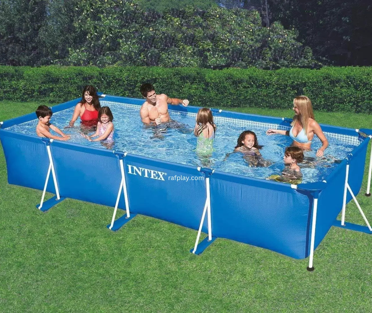Intex 28273 frame above ground rectangular pool