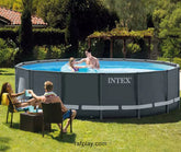 Intex Ultra Xtr Frame Round Pool Set- 4.88M X 1.22M