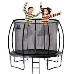 Megastar Sports 10 ft "Jump n Bounce" Trampoline with Enclosure Net & Ladder
