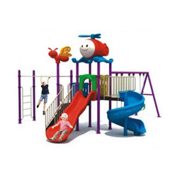 Megastar Tom Flyover Adventure Playground, Bumpy Thrills, Swings