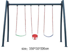 Swing with 3 seaters suitable for kids