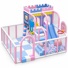 MegaStar RoyalQuest Kids Indoor Playground on a white Background