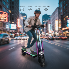 Electric scooter with specifications and feature
